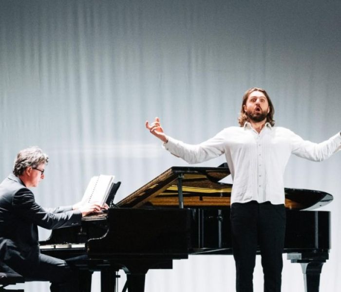 Das Duo Krimmel und Heide berührte die Zuhörer mit reichen (Foto: DEBUT Concerts GmbH. Michael Pogoda)